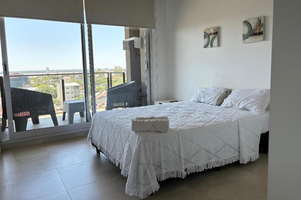 Departamento Beethoven con vista al Río Paraná