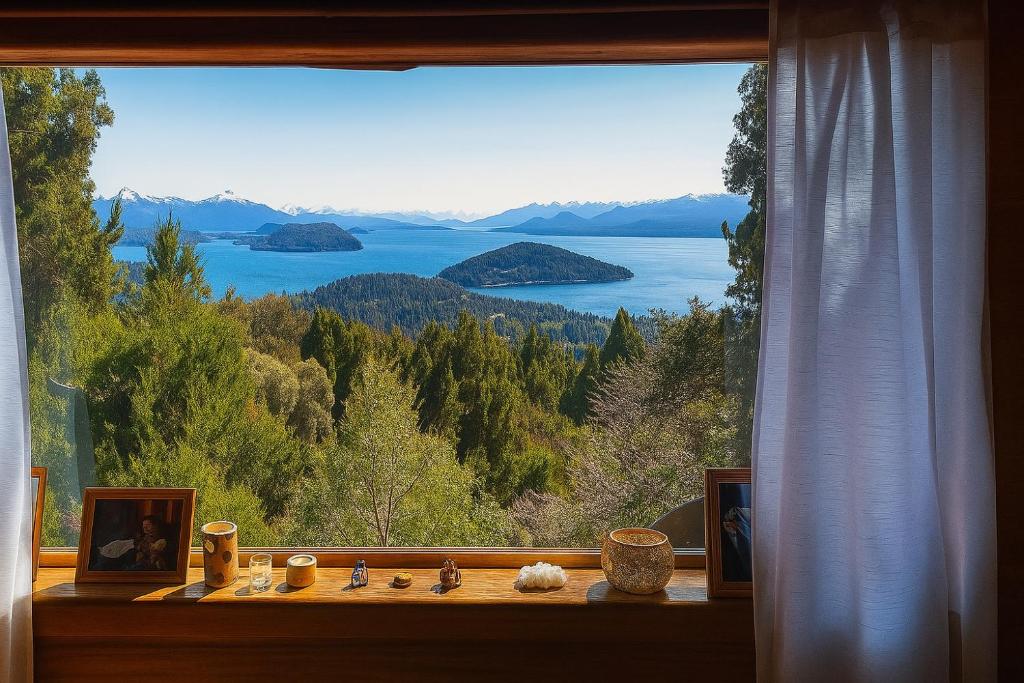 Cabaña con increíble vista al Nahuel Huapi