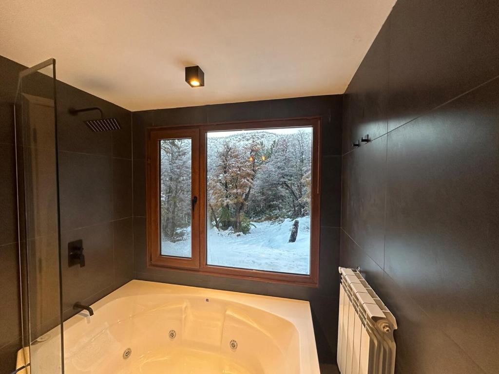 7 Lagos Cabaña Hoystein 3 dormit en Piedra de San Francisco - San Martín de Los Andes