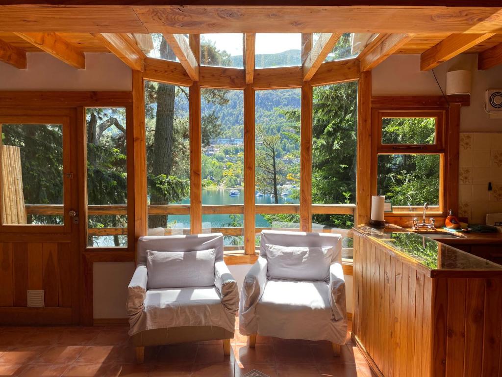 BOG Le Pommier - Cabañas con vista al lago y piscina climatizada